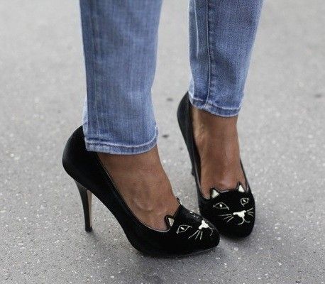 chaussure cat femme